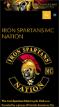 Mobile Screenshot of ironspartansmc.com